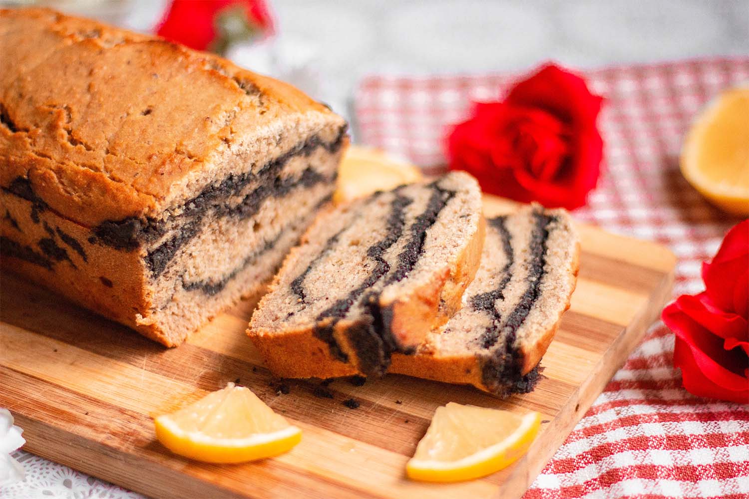 Gluten-free poppy seed banana bread