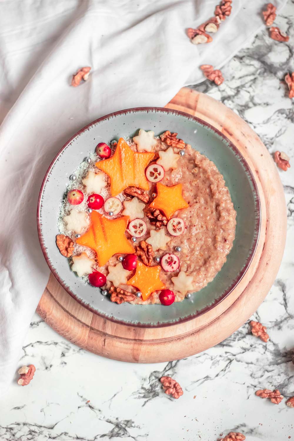 Christmas gingerbread oatmeal recipe