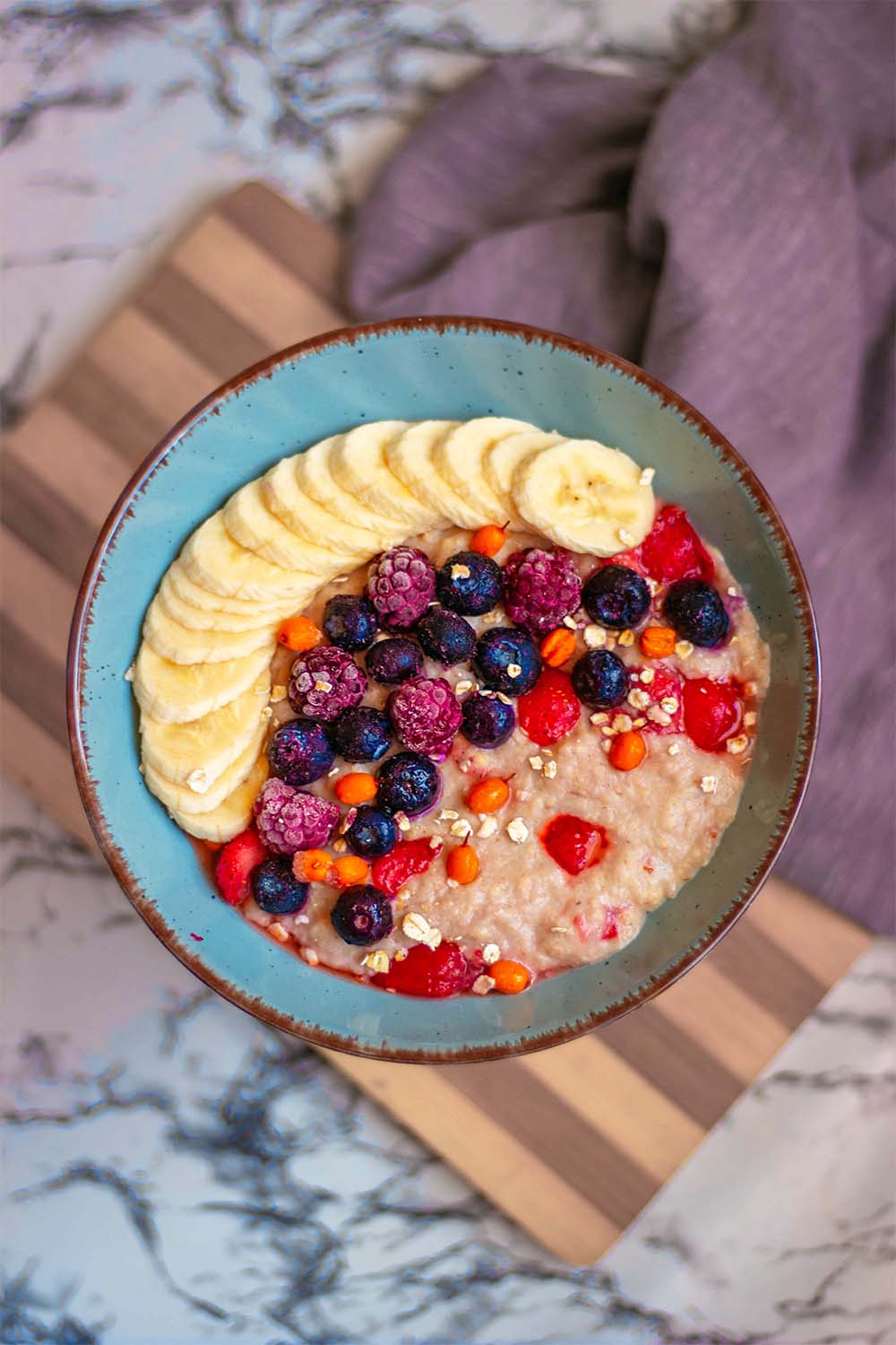 Extra creamy and easy oatmeal recipe