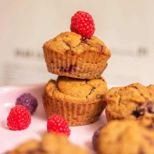 The best gluten-free chocolate raspberry muffins