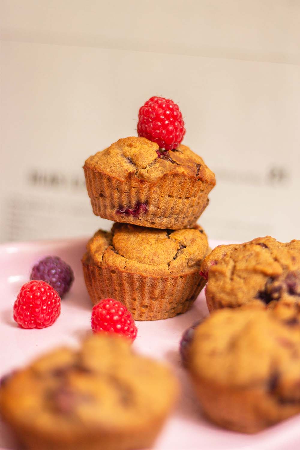 The best gluten-free chocolate raspberry muffins