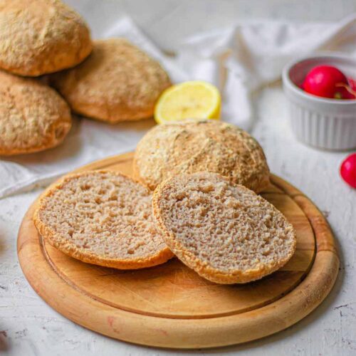 Healthy gluten-free bread buns recipe