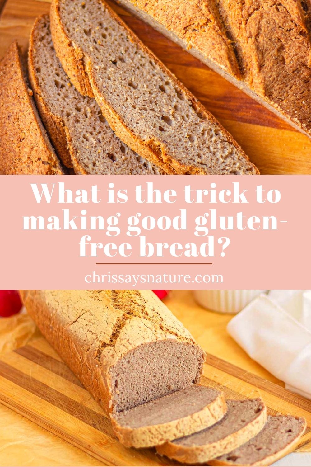 What is the trick to making good gluten-free bread?