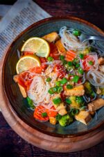 Glass noodles stir fry